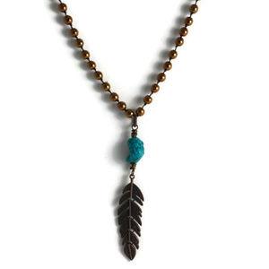 Desert Moon Drop Necklace